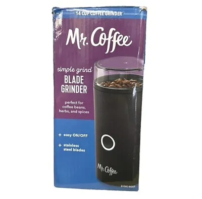 Mr. Coffee 14-Cup Automatic Blade Mill Grinder - Black • $26.99