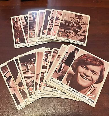 THE MONKEES  1966 Sepia Raybert Productions Vintage/original Lot Of 20 Cards • $44.95