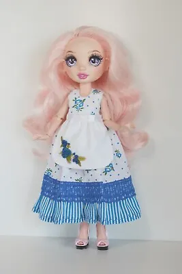 Doll Dress With Apron Outfit For Rainbow High Or Blythe For A Doll RH Cute Dress • £14.40