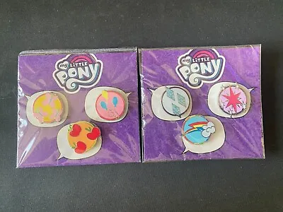 My Little Pony Friendship Is Magic Cutie Mark Enamel Pin Set IDW • $15