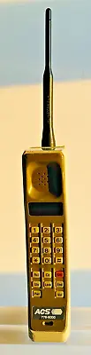 Rare Early 1987 Motorola Dynatac 8000M Beige / Kakai Vintage Brick Cell Phone • $875