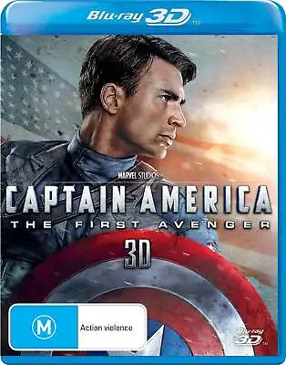 Captain America - The First Avenger 3D  (Blu-Ray) New & Sealed - Region B • $19.98