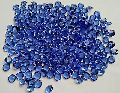 Blue Tanzanite Quartz Faceted Round 9 MM Loose Gemstone For Jewelry Making AAA • $21.95