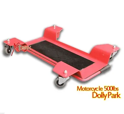 Motorcycle Scooter Dolly Park Move Park-n-Move Center Stand 500lbs Max • $83.99