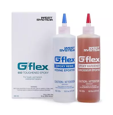G/FLEX EPOXY QT KIT G/Flex Epoxy Two 16 Oz Bottles • $135.23