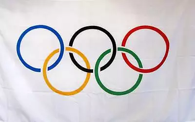 Olympics Logo Only 3'x5' Flag • $22.95