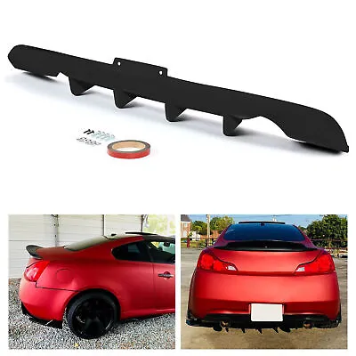 Rear Lower Bumper Diffuser Lip For 03-07 Infiniti G35 2DR Coupe Ver 2 JDM Style • $60.90