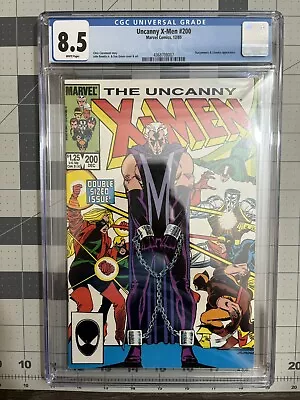 Uncanny X-Men #200 ~ CGC 8.5 ~ Lilandra & Starjammers Ap. ~ Marvel Comics (1985) • $38