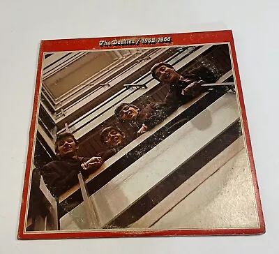 Rare Vintage Beatles Greatest Hits 1962-1966 Red Gatefold Vinyl Album SKBO 3403 • $17.99