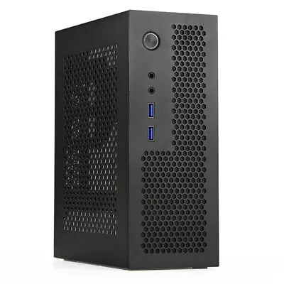 A09 HTPC Computer Case ITX Gaming PC Chassis Desktop Chassis USB3.0 Compute R4F6 • $48.82