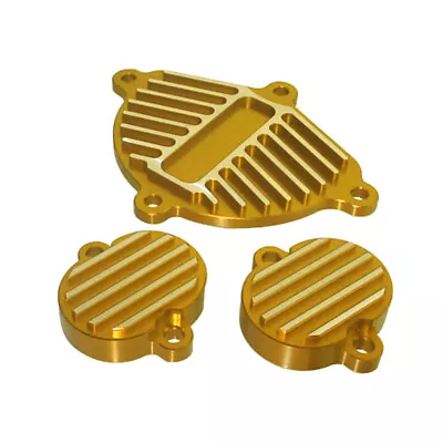 Gold Dress Up Cam Cover Valve Cap YX 150cc 1P60FMJ 160cc 1P60FMK Dirt Pit Bike • $55.80