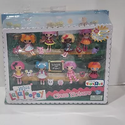 NEW In Box Lalaloopsy Dolls Exclusive 3 Inch Mini Figure Playset Class Picture • $144