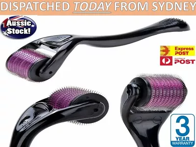 TITANIUM DERMA ROLLER 540 MICRO NEEDLES SCARS ANTI AGING DERMAROLLER + Warranty • $14.92