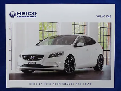 2013 Heico Tuning Volvo V40 MJ - Brochure 10.2012 • $7.56