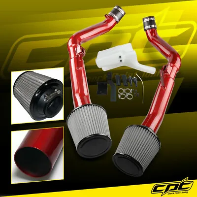 For 07-08 G35 4dr 3.5L V6 Red Cold Air Intake + Stainless Steel Air Filter • $187.16