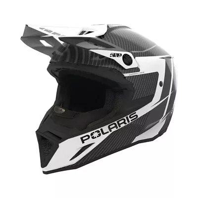 Polaris 509 Altitude 2.0 Helmet Carbon Fiber Vented Fidlock Strap System White • $429.95