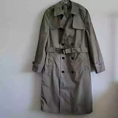 USMC Trench Coat DLA Military Issue Valor Collection Size 40L Tan • $125