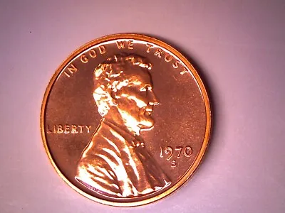 1970 S Proof Lincoln Cent Penny *free Shipping* In Stock • $2.54