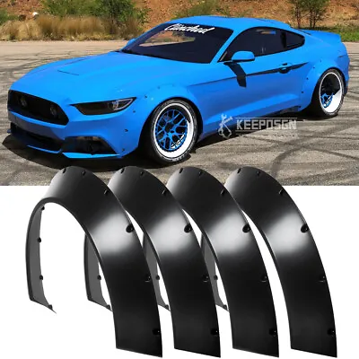 For Ford Mustang GT GTS Fender Flares Extra Wide Body Kit Wheel Arches 4Pcs 4.5  • $99.38