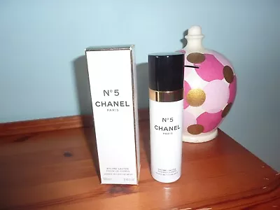 Ladies Chanel No5 Sheer Moisture Mist 100ml Boxed Slightly Used Rare Find • £89.99