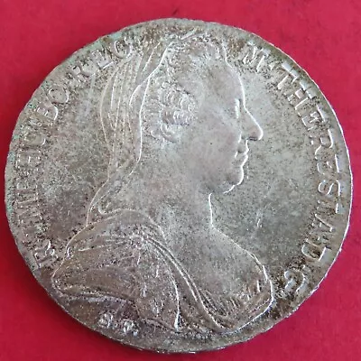 Austria Maria Theresa Silver Thaler 1780 Restrike • £25.95