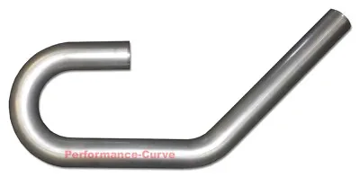 3  - 45 & 180 - Aluminized Mandrel Bend Custom Exhaust Pipe Tubing Performance • $49.95