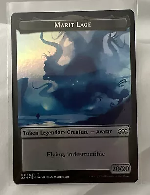 MTG Magic The Gathering Foil Double Sided Demon/Marit Lage Token *NP • $6.99