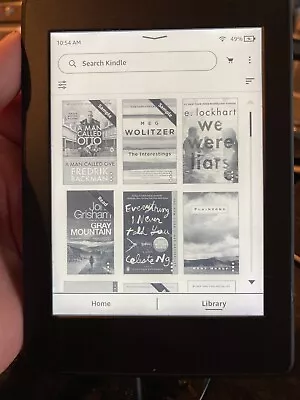 Amazon Kindle PaperWhite 7th Generation 3GB WiFi 6  Black E-Reader • $25