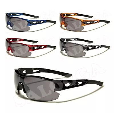 X Loop Sunglasses Sport Baseball Cycling One Piece Lens Plastic Frames Men Women • $9.49