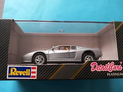 Revell Detail Cars  1/43 Ferrari 512m 1995 In Silver • £16.99