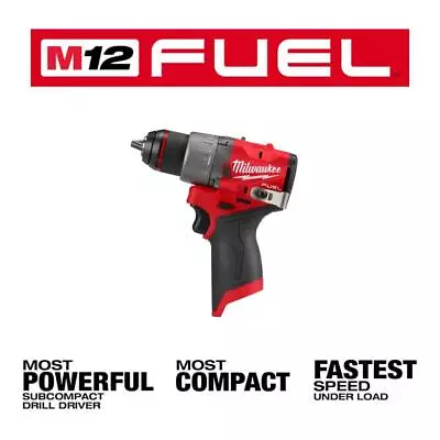 Milwaukee 1/2  Drill Driver Forward/Reverse Switch Compact Keyless (Tool-Only) • $138.28