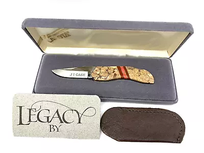 NOS Moki Lakota Legacy JI Case Advertising Knife Semi Precious Stone Japan • $303.60