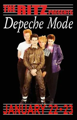 Depeche Mode Replica 1982 Concert Poster • $23.83