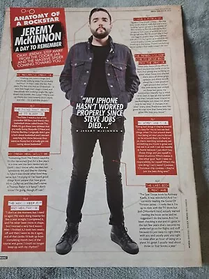 A Day To Remember / Jeremy McKinnon Full Page Photo / Poster / Interview Article • $4.16