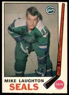 1969-70 O-pee-chee Hockey #148 Mike Laughton Rc  -  Ex  - Seals (hc-exchange)#3 • $4.54