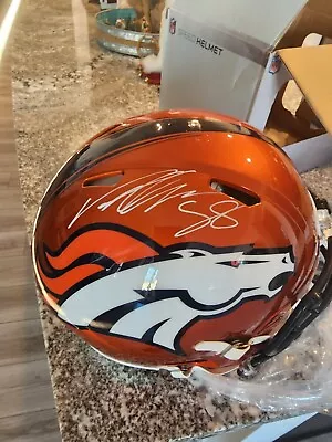 Von Miller Denver Broncos Autographed Signed Full-Size Helmet Beckett COA • $950