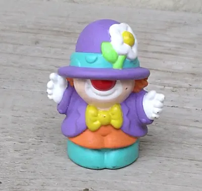 Fisher Price Little People CIRCUS CLOWN CARNIVAL For PARADE FUN CHARACTER • $2.84