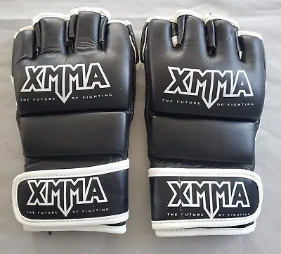 XMMA-Mixed Martial Arts Gloves With Wrist Strap Size Large With Durable LEATHER • $15