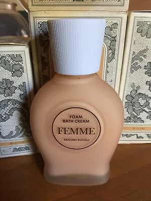 Factice Foam Bath Cream Femme Parfums Rochas Display Refillable Empty • £38