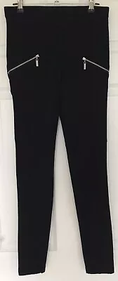 Next Ladies Full Length Black Leggings Size 10 Regular Bnwot • £5.99