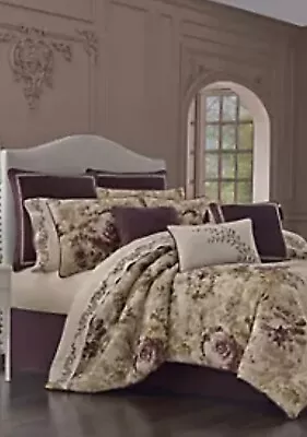 J. Queen New York Grace 6 Piece Queen Comforter Set New • $199.99