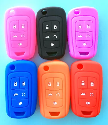 Chevrolet 5 Buttons Silicone  Flip Key Cover For Holden Vf Commodore • $7.90