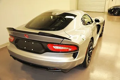 New Mopar 2013-2017 Dodge Viper Srt & Gts Carbon Fiber Rear Spoiler Oem Genuine • $3403.25