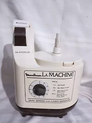 80's Moulinex La Machine Model LM5 Food Processor Base • $15.80