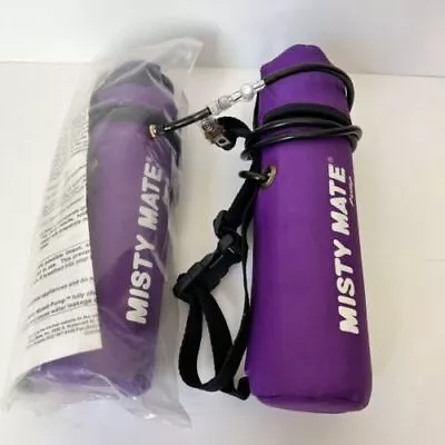 LOT OF 2 MISTY MATE Pump Personal Portable Air Cooler Misting System Purple READ • $45