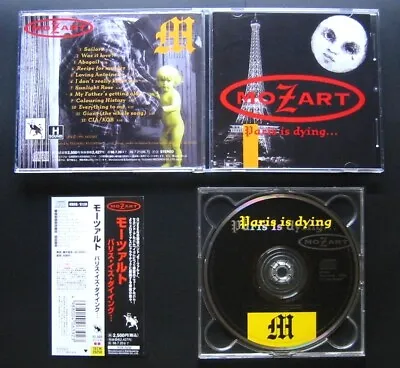 MOZART Paris Is Dying 1996 JAPAN CD OBI OOP AOR PROG GLAM ROCK Roy Thomas Baker • $10.90