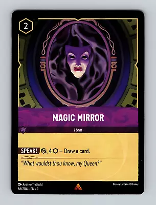 Magic Mirror - 66/204 - MINT - Disney Lorcana TCG - Non Foil RARE 1st Chapter • $1.90