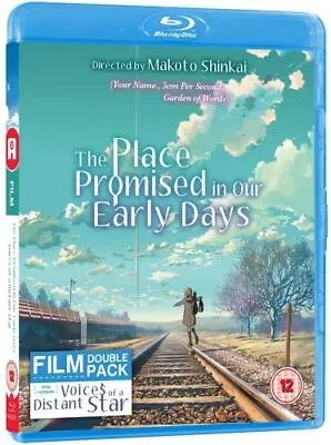 Place Promised In Our Early Days / Voices Of A Distant Star  [uk] New Bluray • $33.28