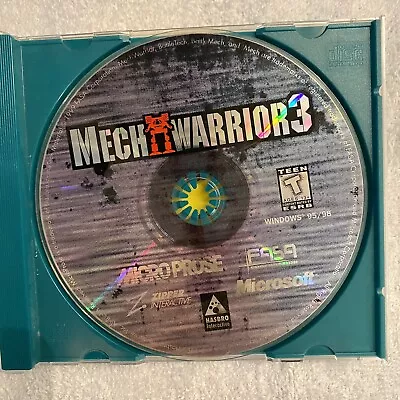 MechWarrior 3 Mech Warrior PC CD-ROM Game Disc Only Micro Prose • $19.95