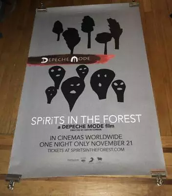 DEPECHE MODE SPIRITS IN THE FOREST  4FT Subway PROMO POSTER 2019 RARE • $57.90